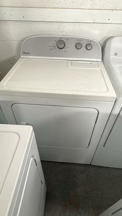 Whirlpool White Front-Load Dryer