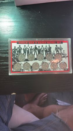 World War I I Silver Nickel 11 Coin Set 1 In SSCA Holder