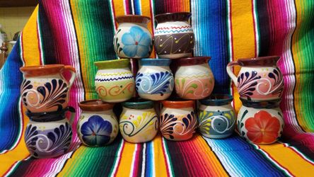 Mexican jarritos mugs