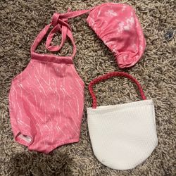 18 Inch Doll Swim Set- American Girl, Journey Girls, Our Generation