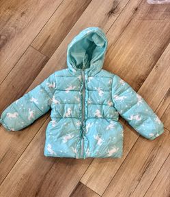 Fleece Lined Padding Jacket 3T