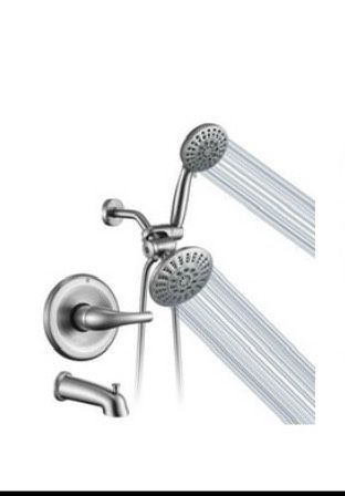 Shower Faucet (2 Head Combo)- New In Box