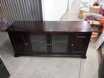 Oak entertainment center