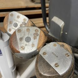 Vintage Golf Clubs 