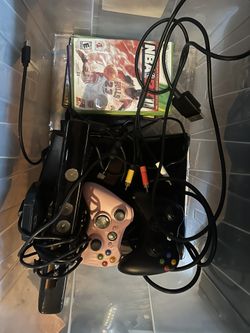 Xbox 360 With Some Games And Accessories