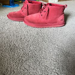 Red Uggs Size 11
