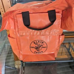 Klein 18" Orange Tool Bag Backpack 
