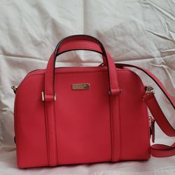 Beautiful Coral Kate Spade purse