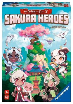 Ravensburger Sakura Heroes Fantasy Board Game w/ Dice, 2-4 Players, Ages 7+