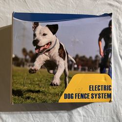 Electric Fence for Dogs, Rechargeable Underground Dog Fence System In Ground, Upgraded 656Ft /Aboveground Pet Containment Fence with 2 Waterproof Coll