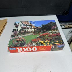 “Flower and Garden”  1000-Piece Puzzle 