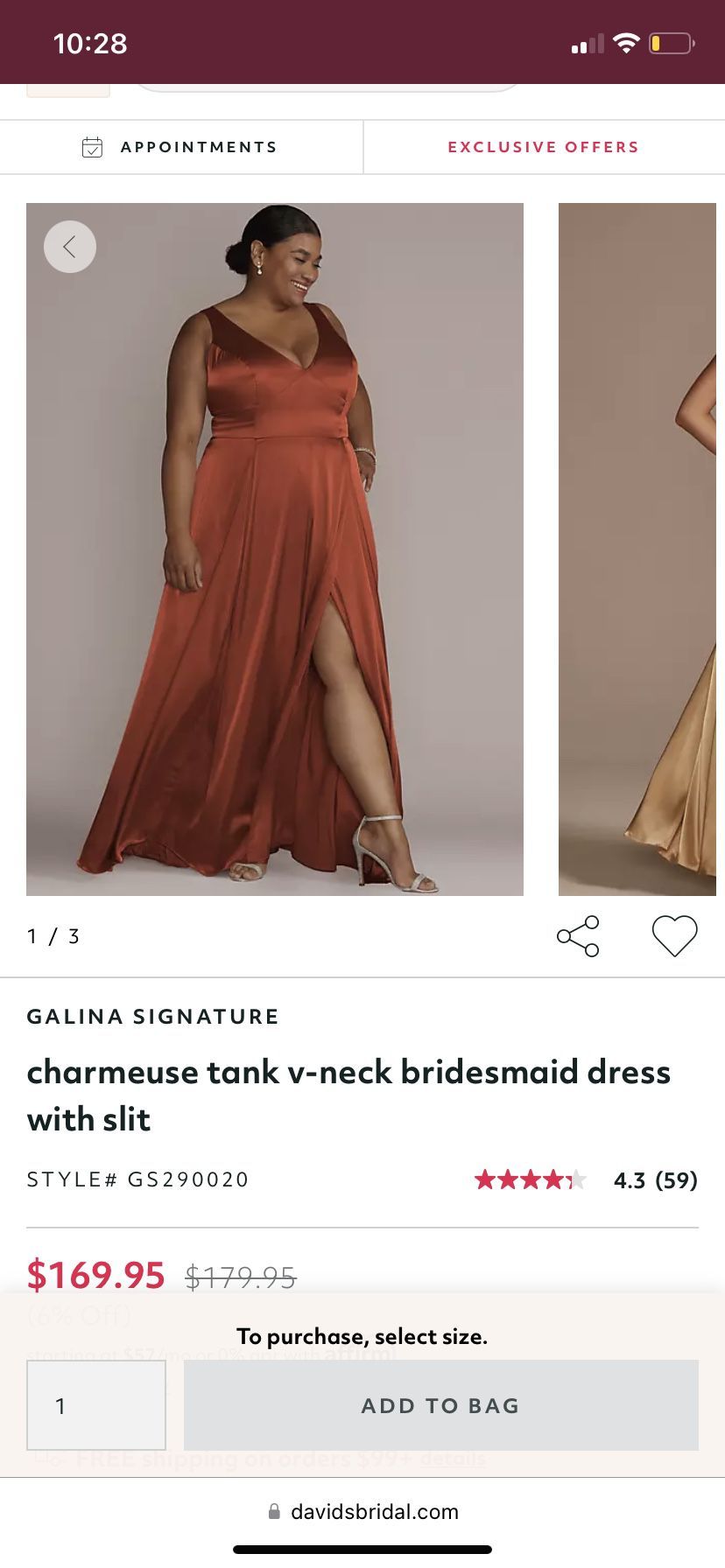 Bridesmaid Dress