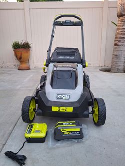 Ryobi 40V HP Brushless 20" Lawn Mower Kit