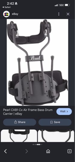 Pearl CX  Airframe Marching Percussion Carrier,