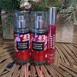 Bath & Body Works Japanese Cherry Blossom Set