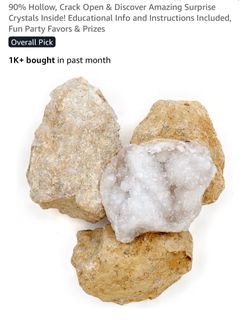 Amazing Party Gift Geodes from Mexico
