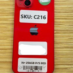 On Sale iPhone 14 PLUS 256GB/Physical Sim Unlocked 
