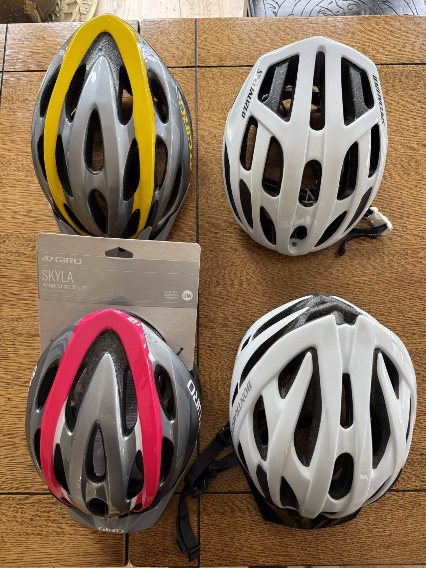 Cycling Helmets Only pink available