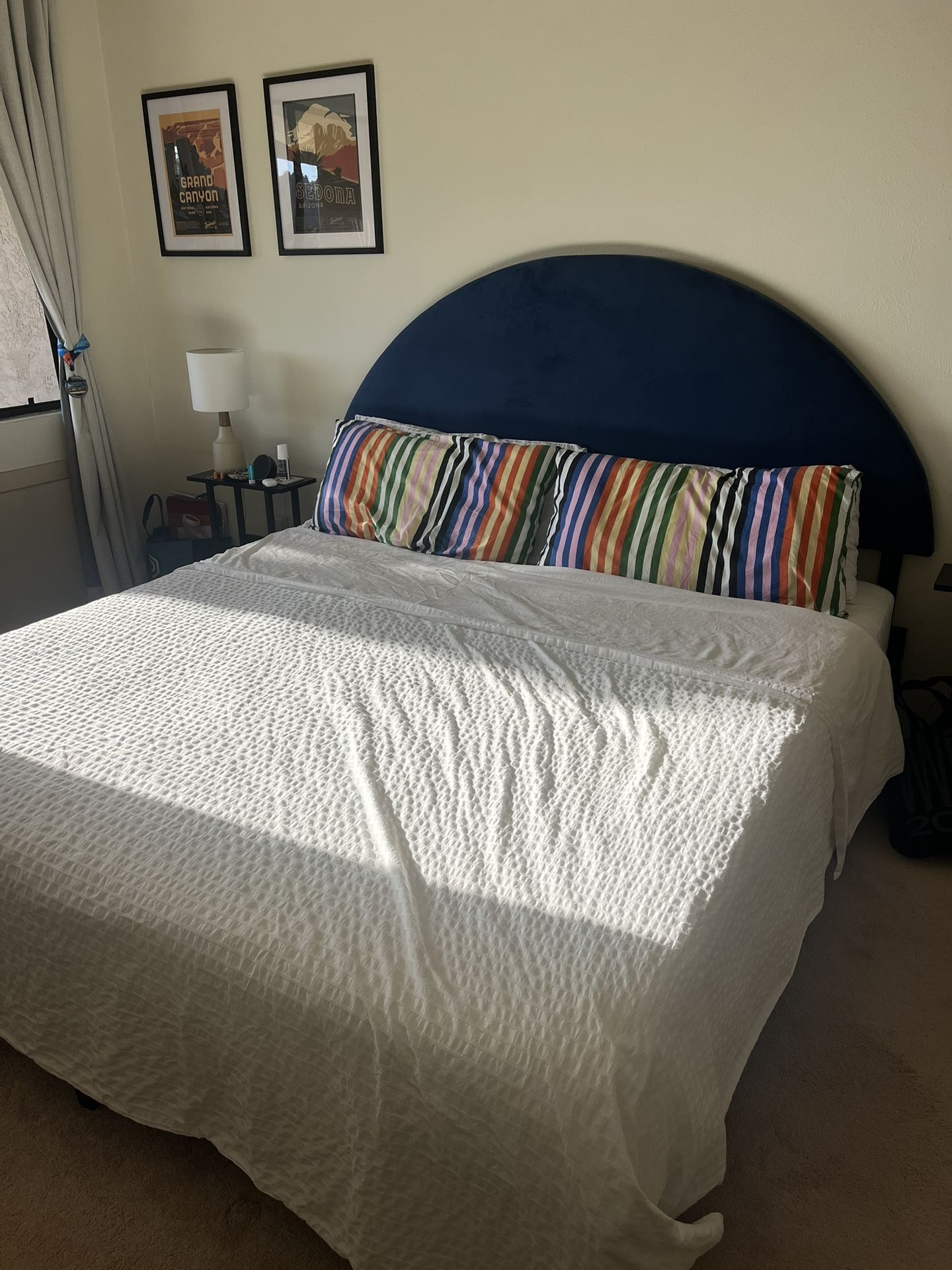 King Size Bed frame And/or Mattress