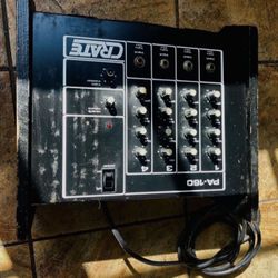 Crate PA-160 Mixer/Amp 60 Watts @ 4 OHMS