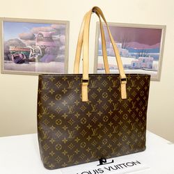 Louis Vuitton Monogram Luco Shoulder Bag SR0979 for Sale in