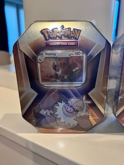 Pokemon Triple Whammy Tin [Slaking] - Miscellaneous Cards & Products (MCAP)