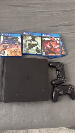 PS4 With controllers & games