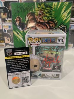 Smoker Funko Signed By Greg Dulcie