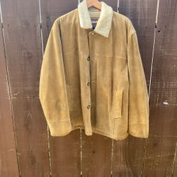 XL Structure  Suede Sherpa Men’s Jacket