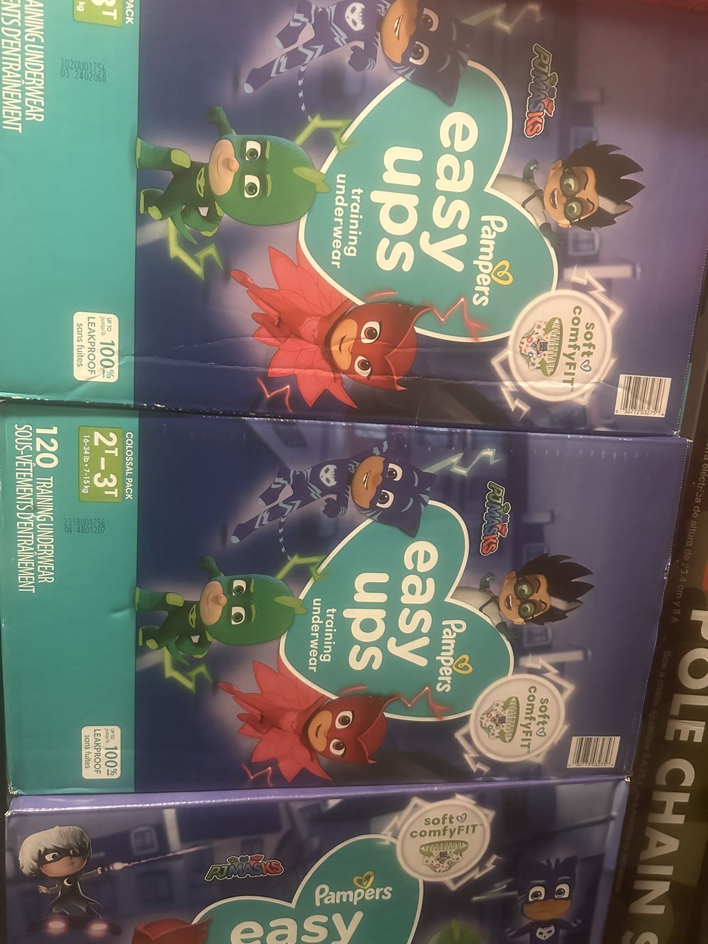 PAMPERS 2-3T 120 COUNT (BRAND NEW BOX) $20