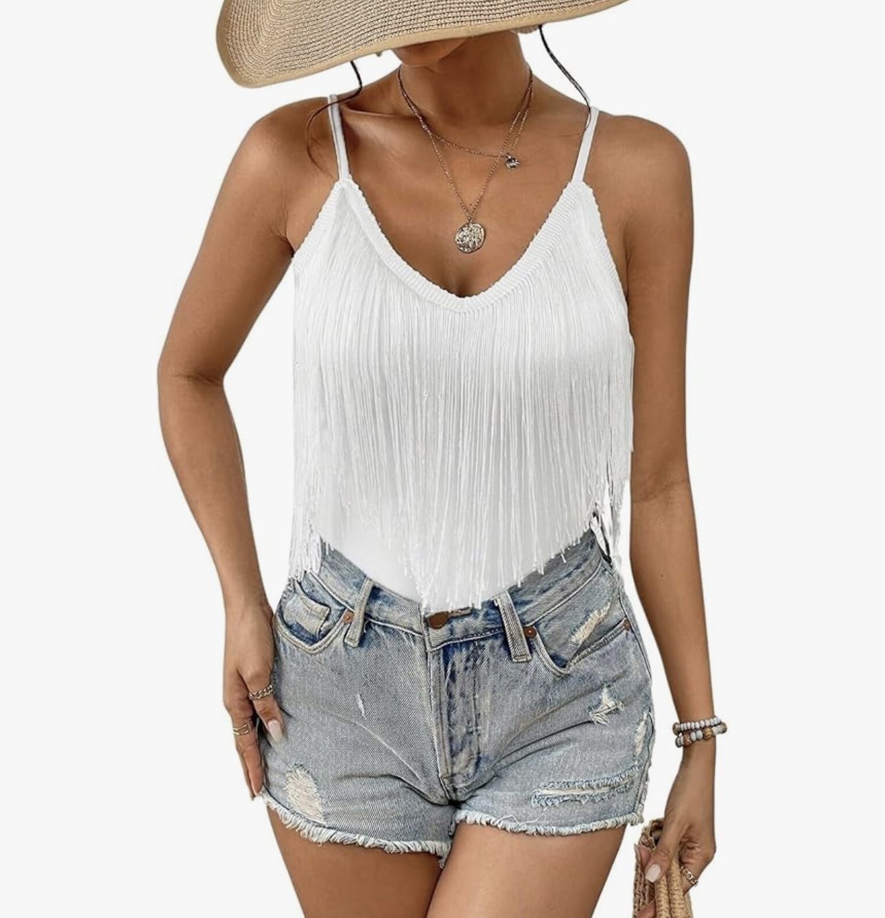 Western Cowgirl Fringe Top