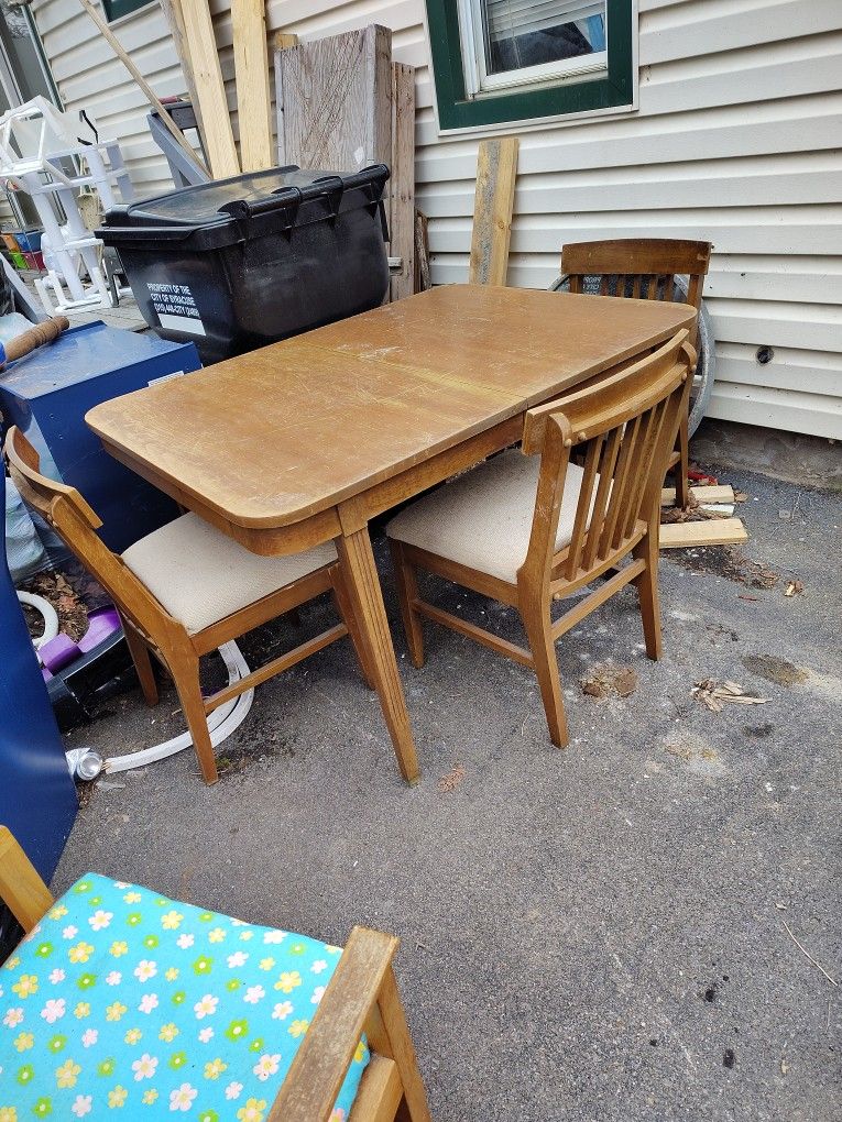 Table And Chairs.30.00