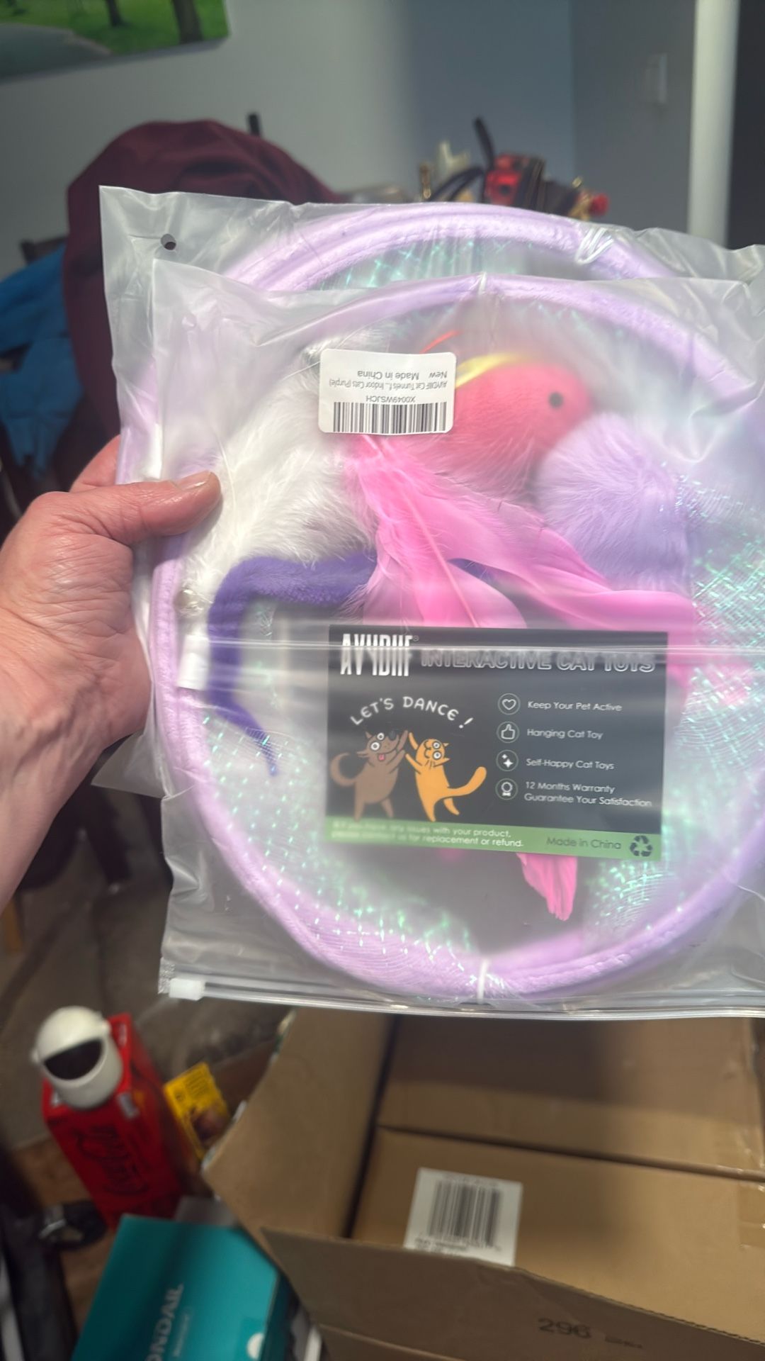 Cat Toy Tunnel