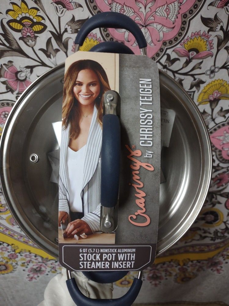 Cravings 6 Quart Stock Pot And Steamer