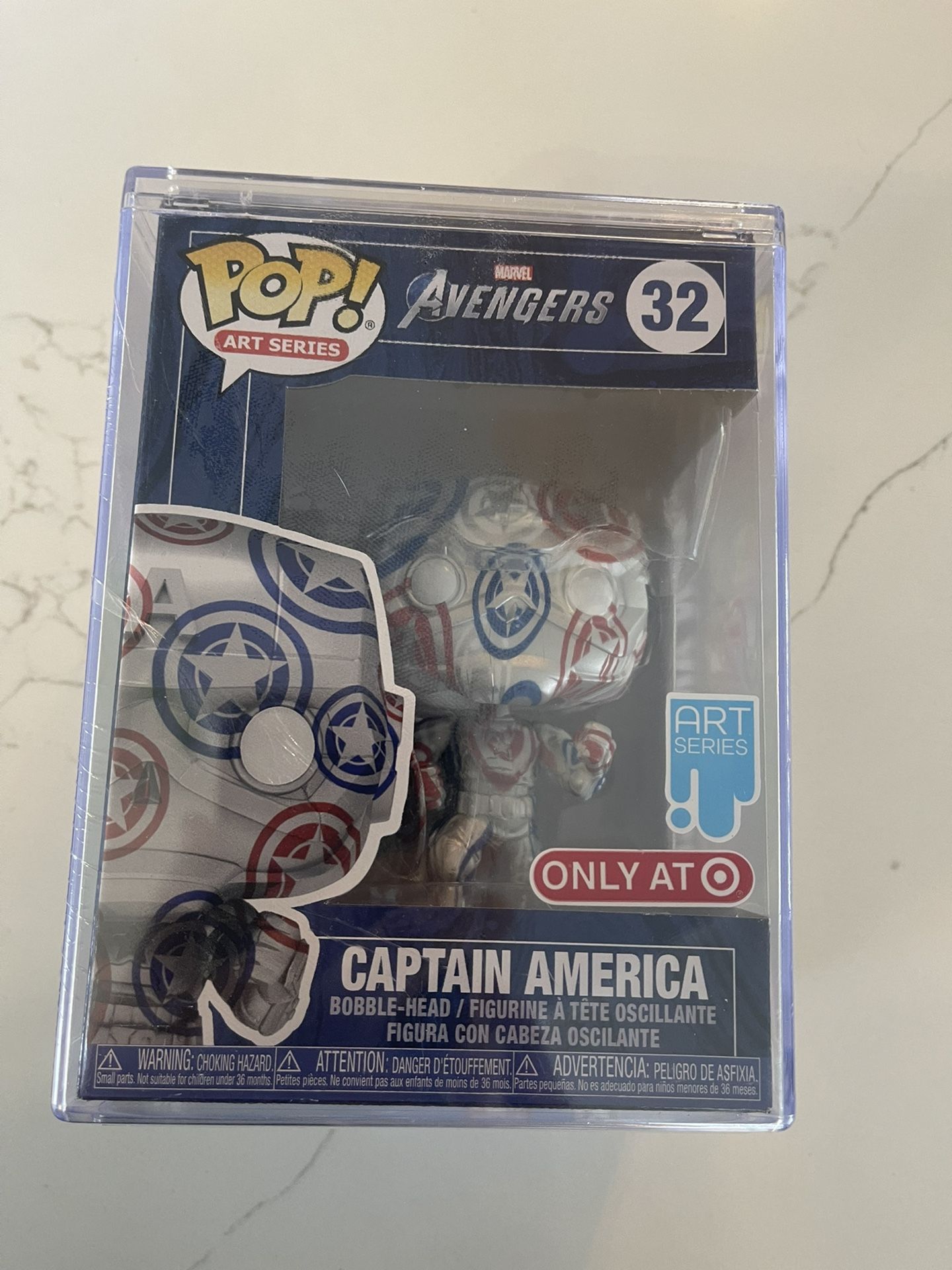 POP! Patriotic Age - Captain America Target Exclusive FACTORY SEALED!! #32