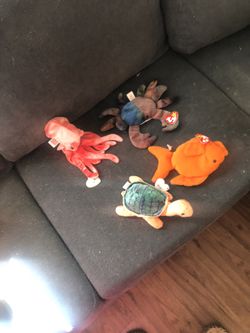 Aquatic Beanie Babies