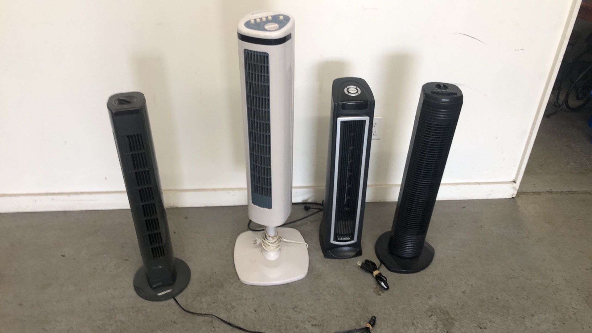 Tower fan good condition work great Different prices