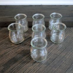 Set of Clear Glass Jars, 7-Pack