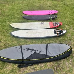 Surfboards , Bag, Skateboard