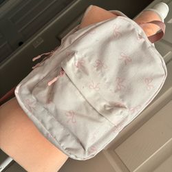 Pink Bow Backpack