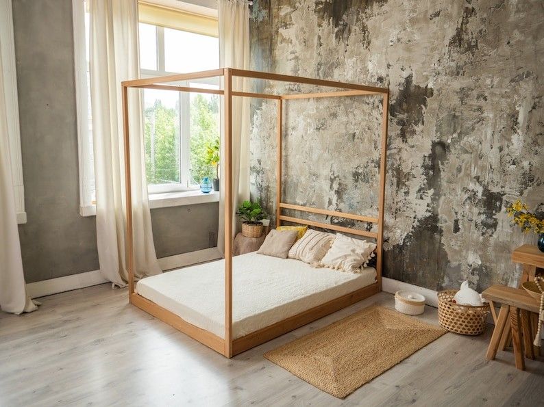 Beautiful King Size Canopy Frame