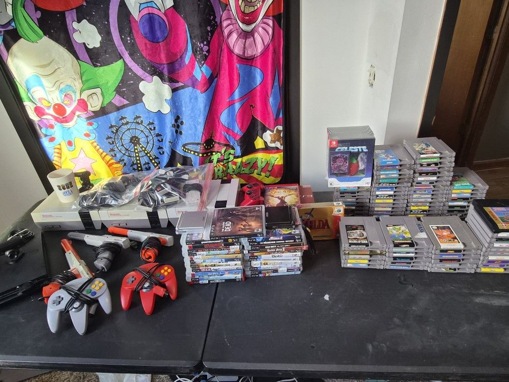 Huge Video Game And Console Collection