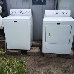 Washer and dryer