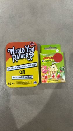 Card games (like new never used)