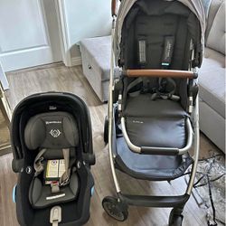 Combo stroller and car seat (Uppa baby Cruz)