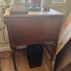 Antique End Table 