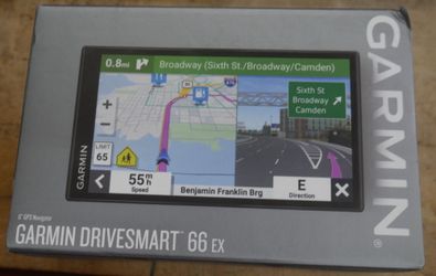 Brand New Garmin DriveSmart 66 EX GPS Navigation Device 010-02469-13. F(contact info removed)8.