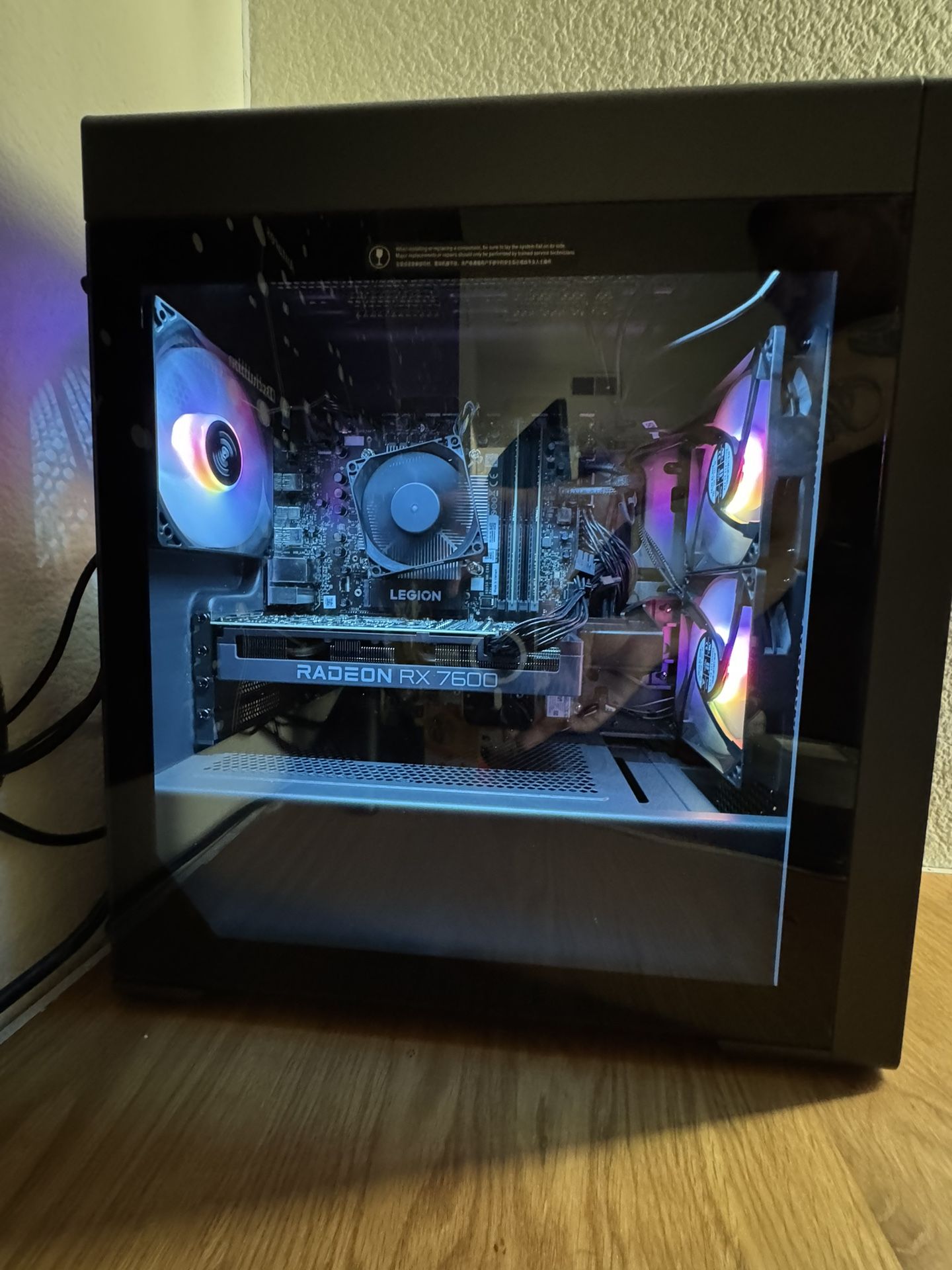 💻 New Lenovo Gaming Computer – AMD Ryzen 5 7600 - AMD Radeon RX 7600 - 1 Year Warranty