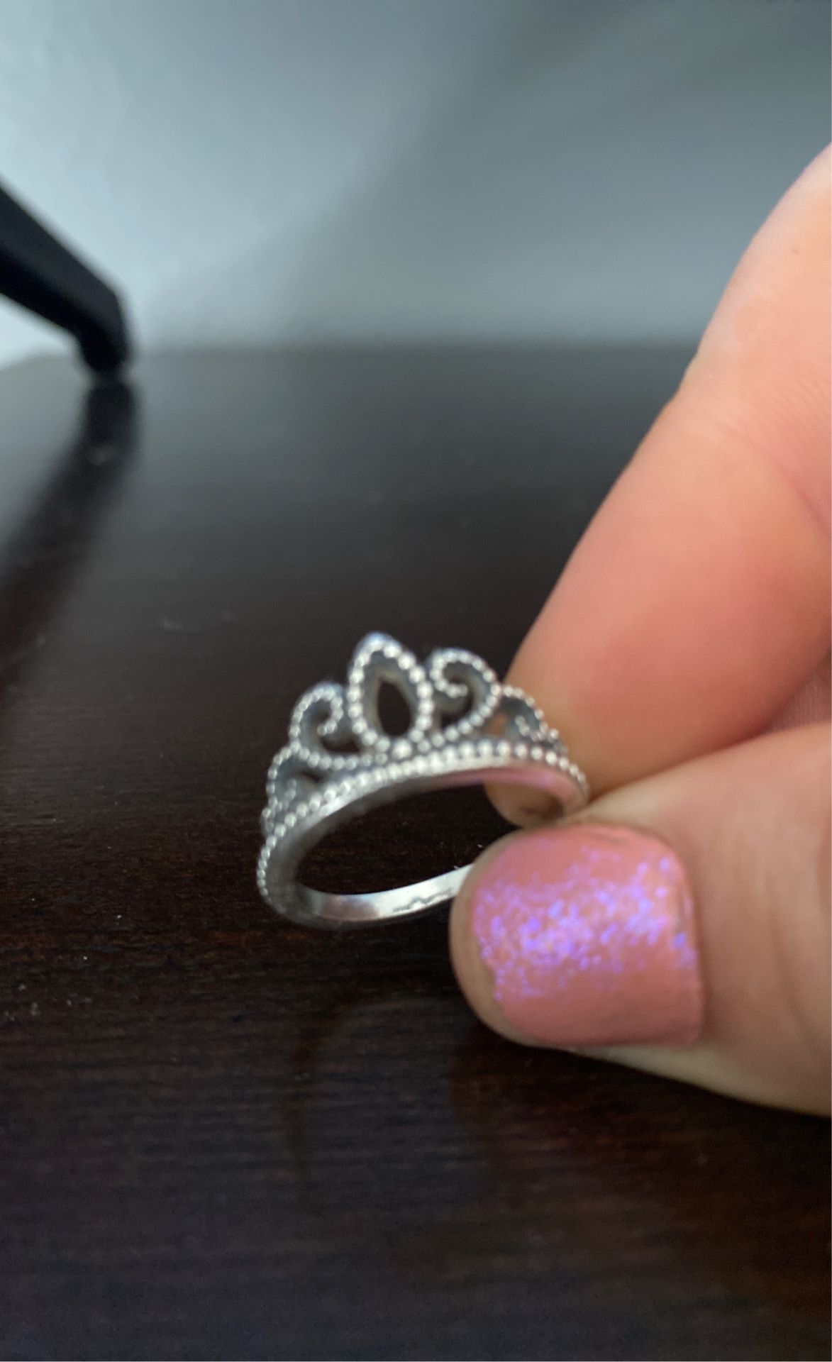 James Avery Beaded Tiara Ring