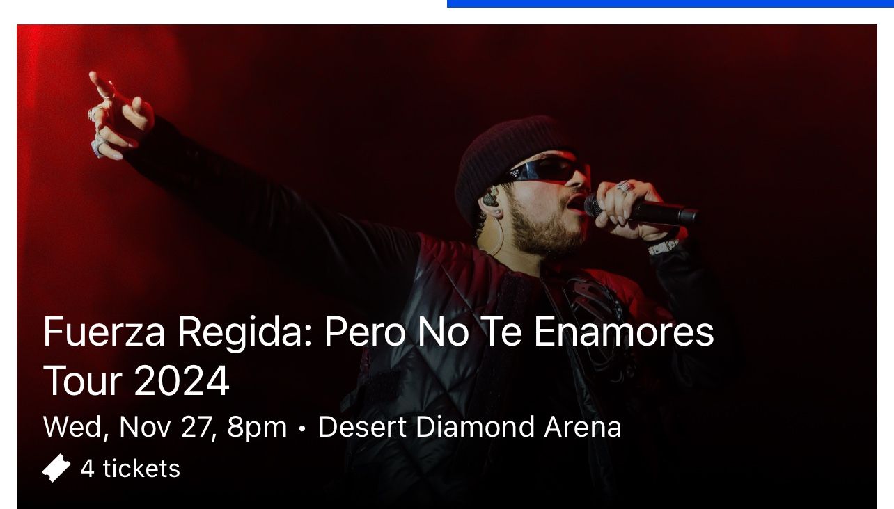 Fuerza Regida Tickets